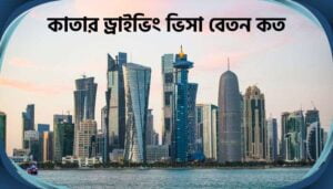 Read more about the article কাতার ড্রাইভিং ভিসা বেতন কত