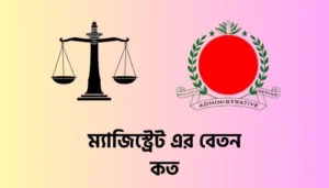 Read more about the article ম্যাজিস্ট্রেট এর বেতন কত