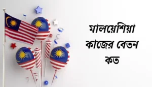 Read more about the article মালয়েশিয়া কাজের বেতন কত